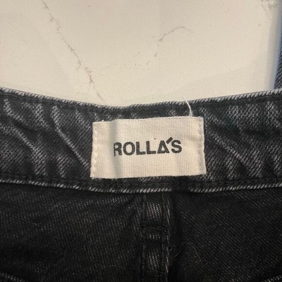 ROLLA'S Dusters Slim Straight Jeans in Comfort Shadow Size 28 - Picture 7 of 12